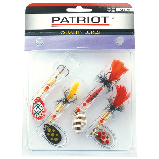 Patriot Ahven lajitelma 4 kpl/pkt