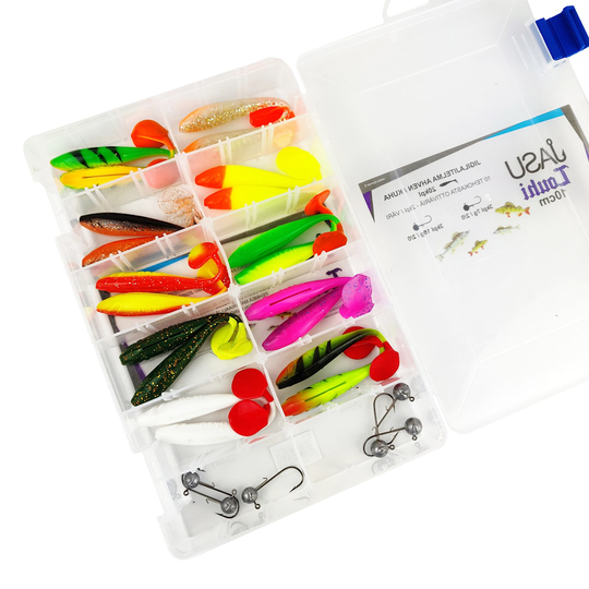 Jasu Louhi jigilajitelma 10cm 20kpl + jigipäät