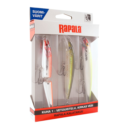 Rapala Kalatakuu Kuha 1 viehesarja