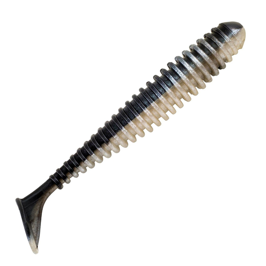 Berkley Power Swimmer Shad 2,8"Black Shad jigi 8 kpl/pkt