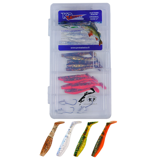 K.P Original Shad 2" jigilajitelma 20 kpl/pkt