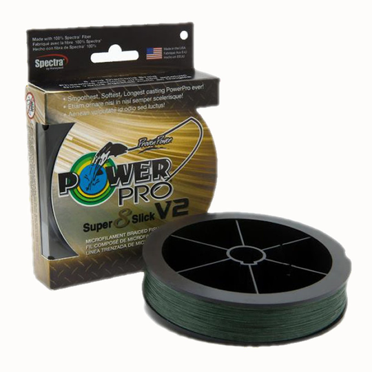 PowerPro Super 8 Slick V2 Moss Green 135 m kuitusiima