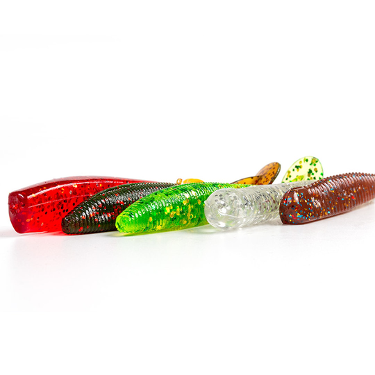 Fladen Vermz Scented Shads & Single Tails 10 kpl jigilajitelma