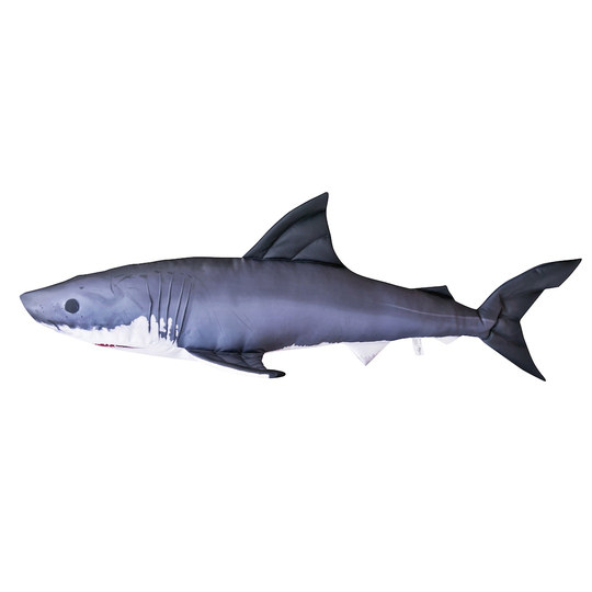 Patriot Valkohai 120 cm pehmokala
