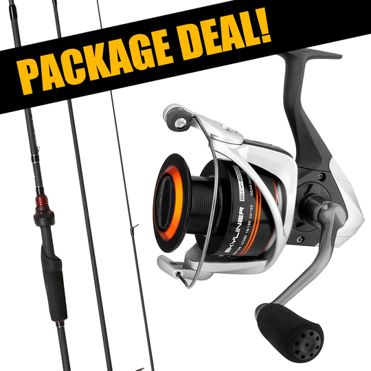 Okuma Skyliner + Abu Garcia Vendetta avokelasetti