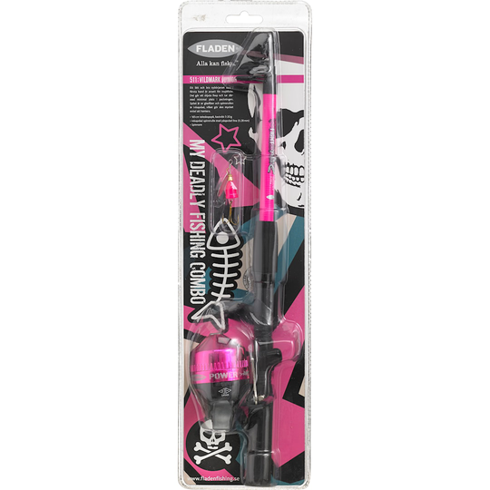 Fladen Vildmark Junior Pink umpikelasetti 165cm tele