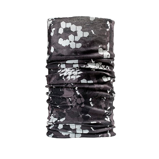 Fladen tuubihuivi Pixel Camo musta