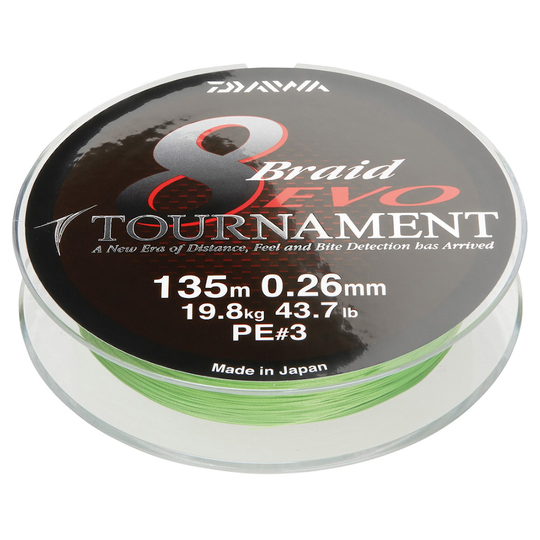 Daiwa Tournament 8 Evo 135 m kuitusiima