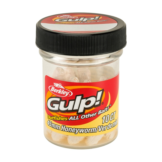 Berkley Gulp! Honey Worm 4,5cm Milky White 10 kpl/pkt