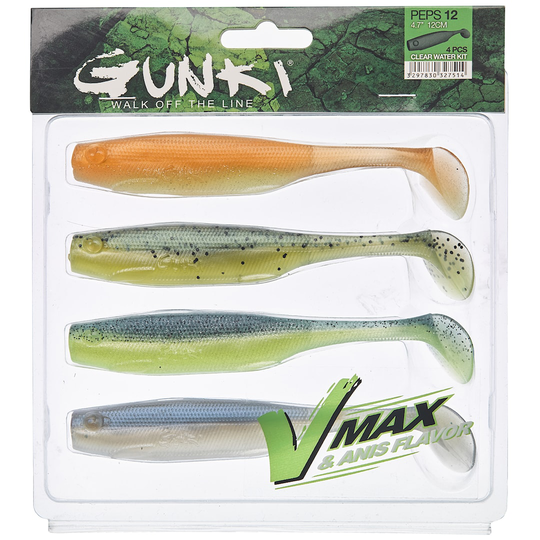 Gunki Peps 7 cm Clear Water Kit 2 jigi