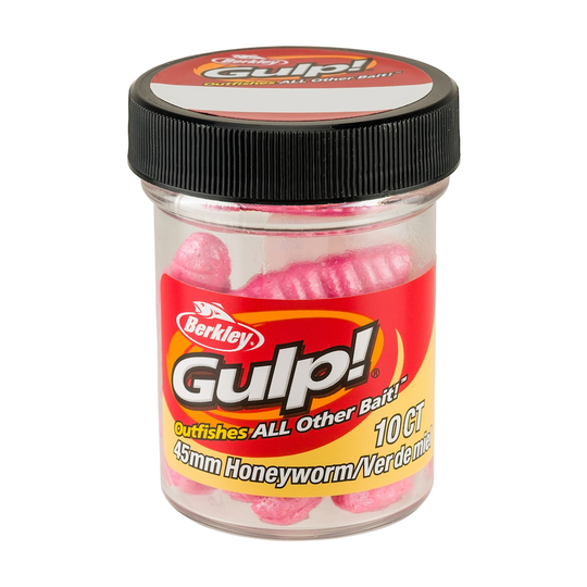 Berkley Gulp! Honey Worm 4,5cm Bubblegum 10 kpl/pkt