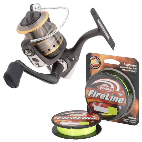 Abu Garcia Cardinal SX avokela FireLine-kuitusiimalla