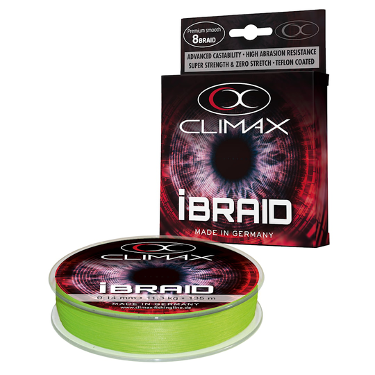Climax iBraid 135 m chartreuse kuitusiima