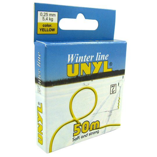 Unyl Winter 50 m keltainen monofiilisiima