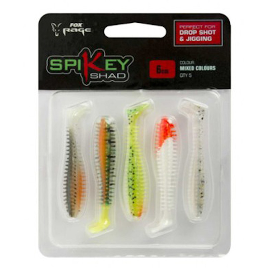 Fox Rage Spikey 6 cm jigi 5 kpl/pkt lajitelma