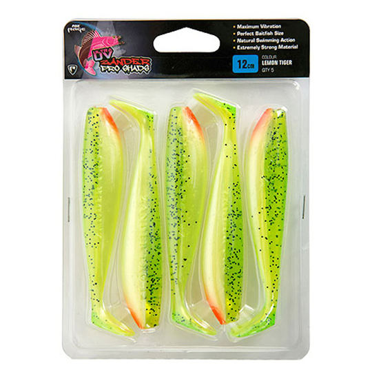 Fox Rage Zander Pro Ultra UV 12 cm jigi 5kpl/pkt