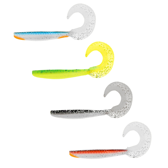Veka Tail Shad Moon 8 cm jigilajitelma 16 kpl/pkt