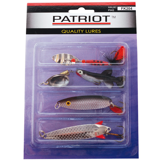 Patriot Hauki lajitelma 4 kpl/pkt