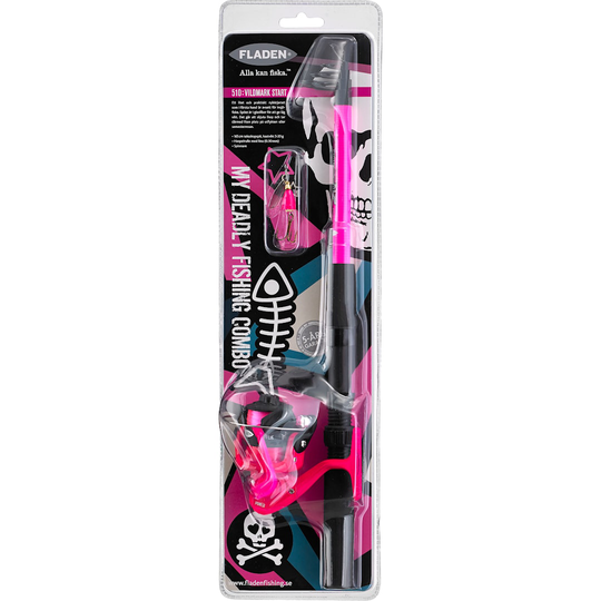 Fladen Vildmark Start Pink avokelasetti 165cm tele