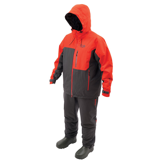 Daiwa Gore-Tex Hiloft lämpöpuku, punainen/harmaa