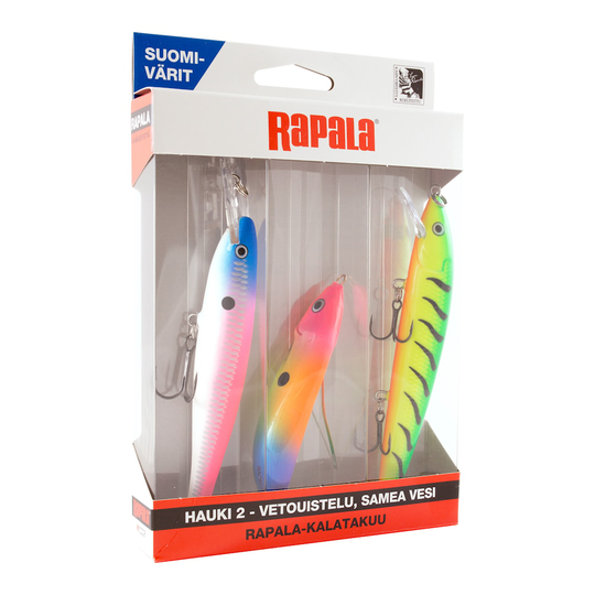 Rapala Kalatakuu Hauki 2 viehesarja