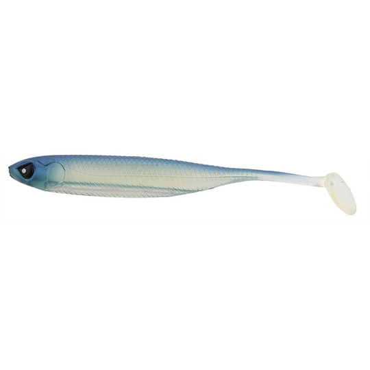 Lucky John 3D Makora Shad Tail 4" kalajigi 6 kpl/pkt