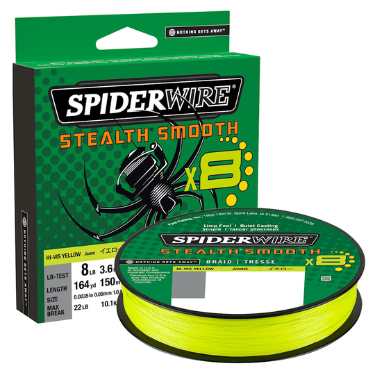 Spiderwire Smooth 8 keltainen 300 m
